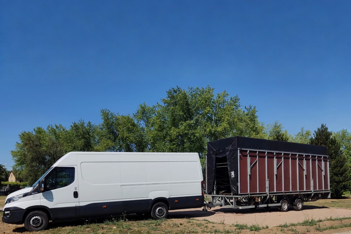 Scène mobile événement en Isère